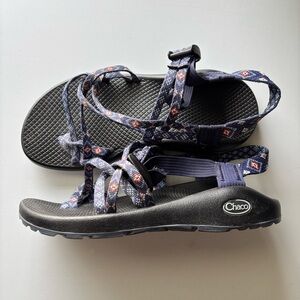 SOLD | Chaco Women's Sandals - Black and Blue